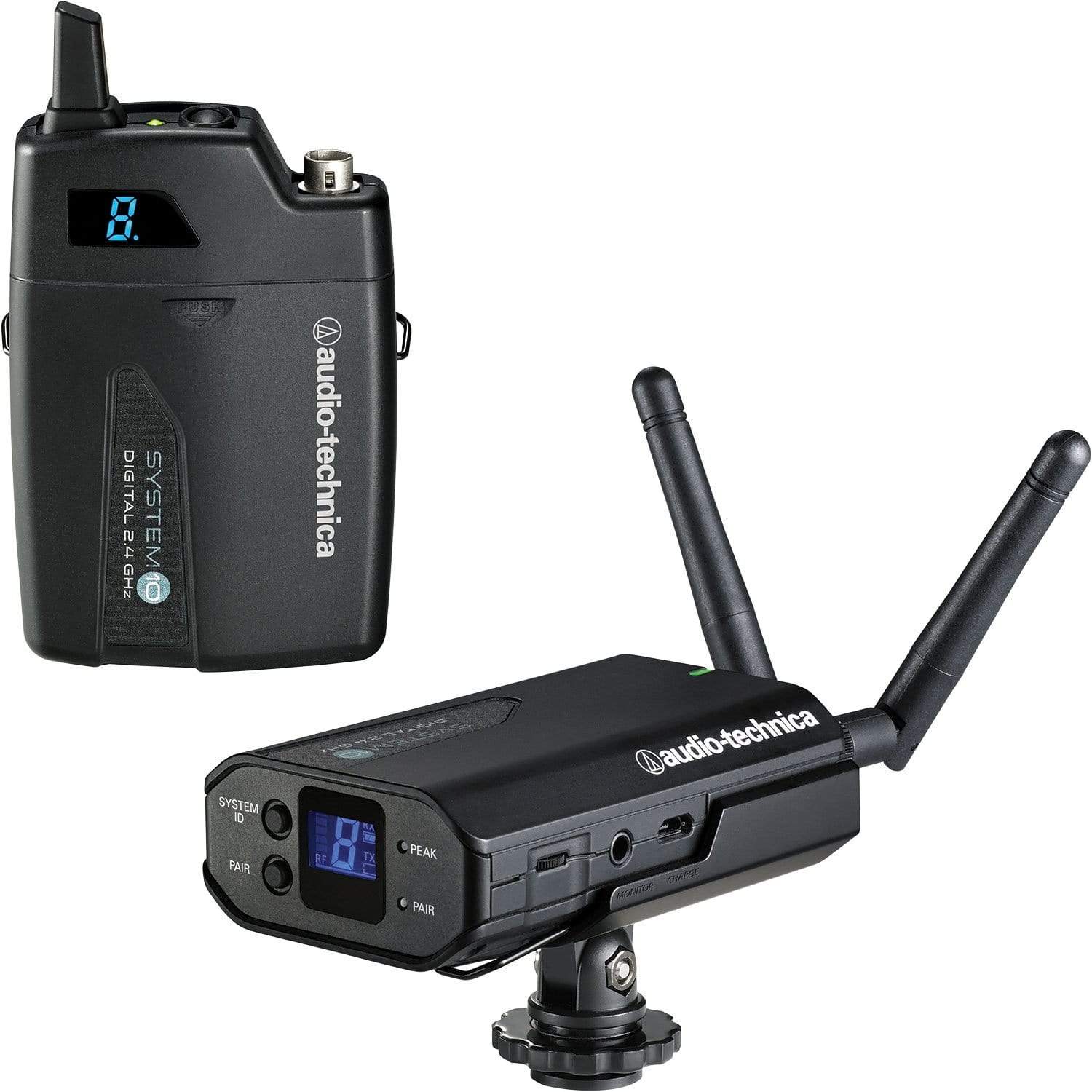 Audio Technica ATW-1701 System 10 Wireless Camera Mount Set - Capture Clear Audio on the Go