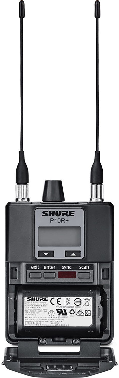 Shure P10R+-H22 Diversity Bodypack Receiver for PSM 1000 - H22 Band