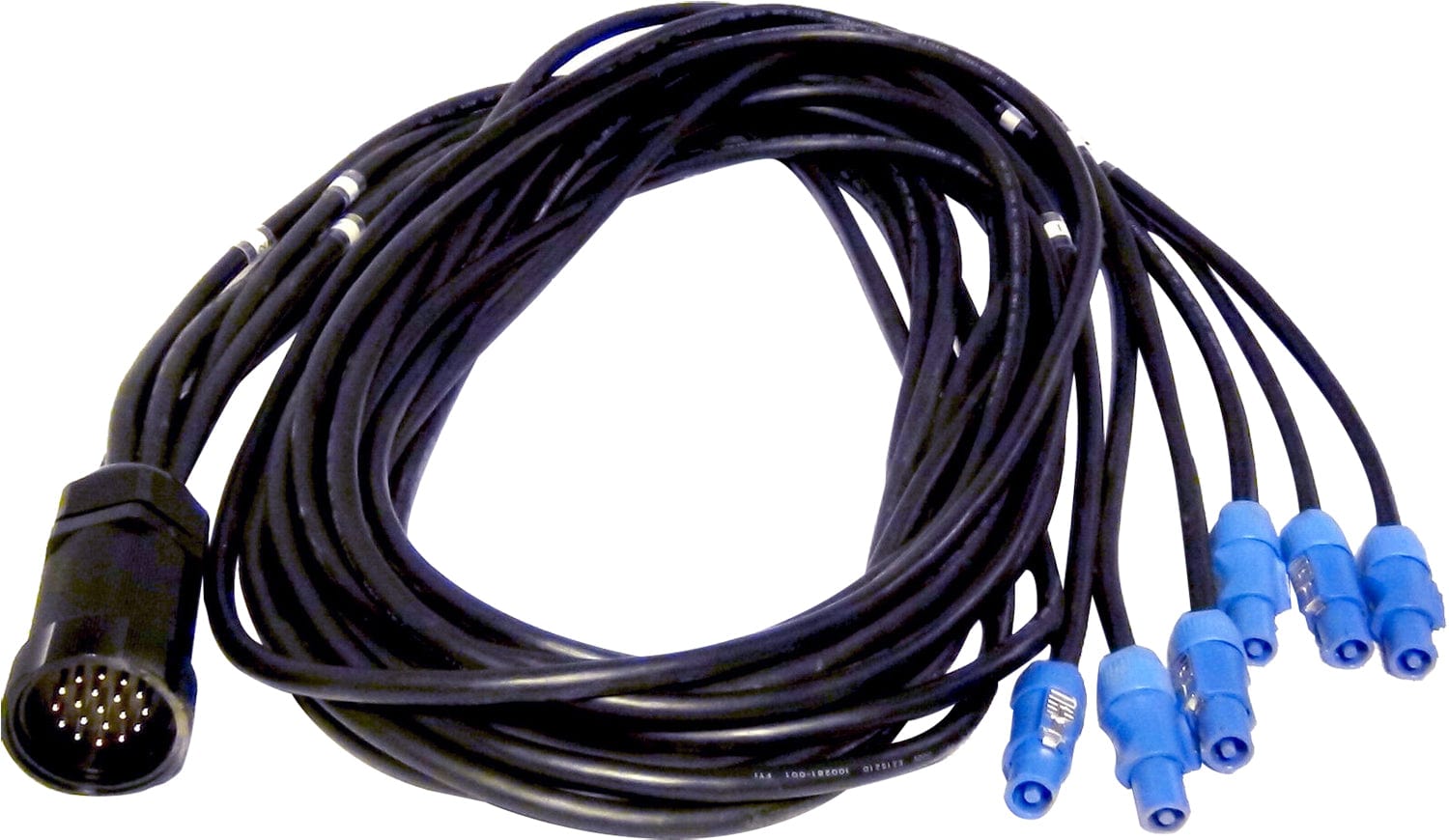 Powerful Male Socapex 419 to 6 Female PowerCON A Break-Out Cable for Your Needs