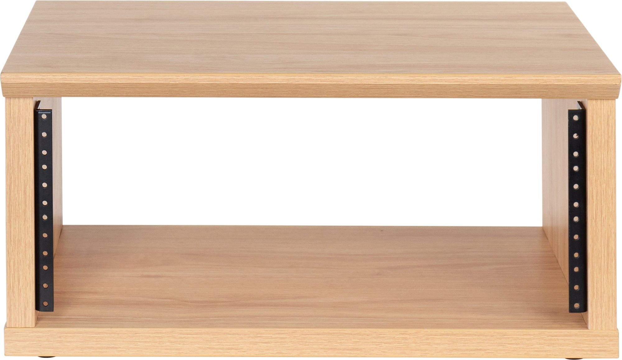 Gator Elite 4U Desktop Studio Rack - Maple Finish