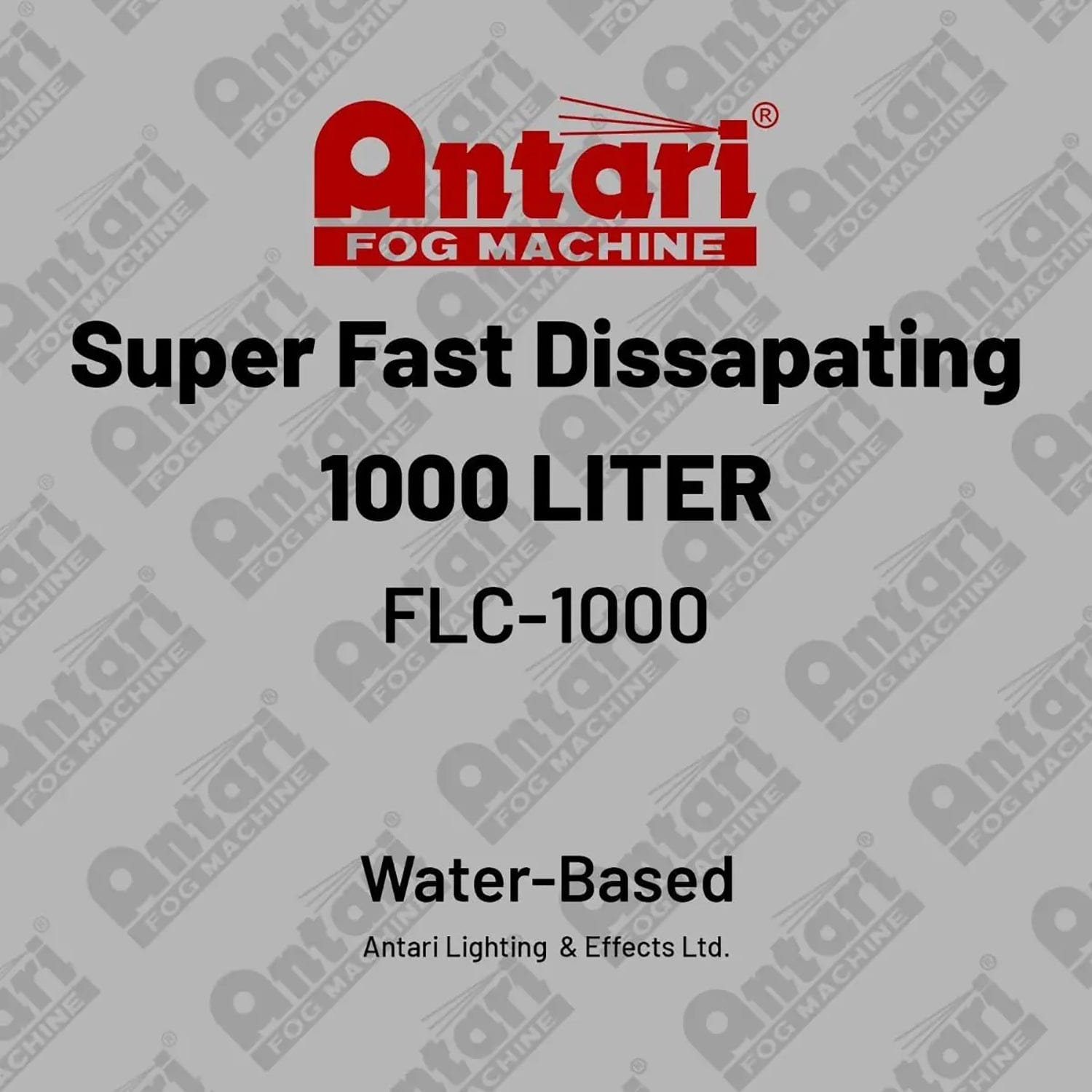 Antari FLC-1000 1000 Liter Tote - Ultra-Fast Dissipating Fog Fluid