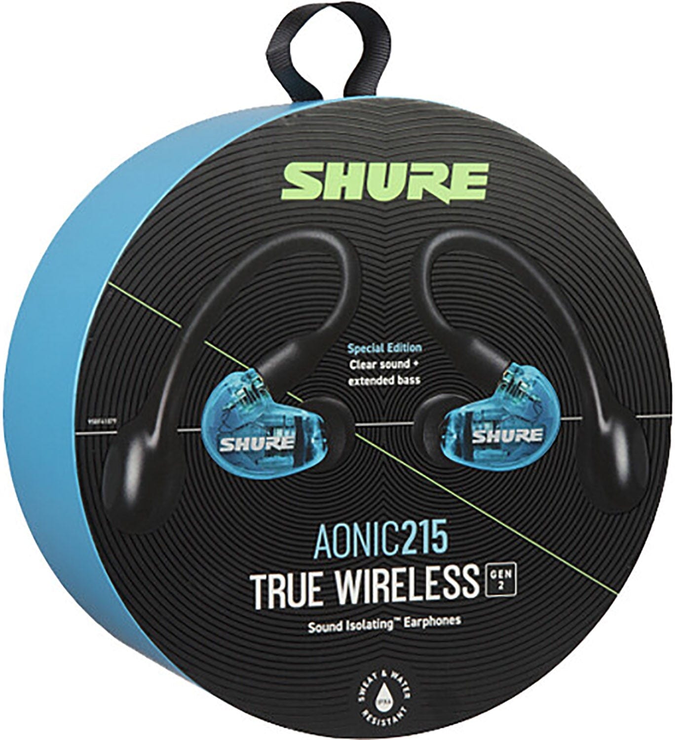 Shure AONIC 215 GEN 2 True Wireless Earphones - Immerse in Blue