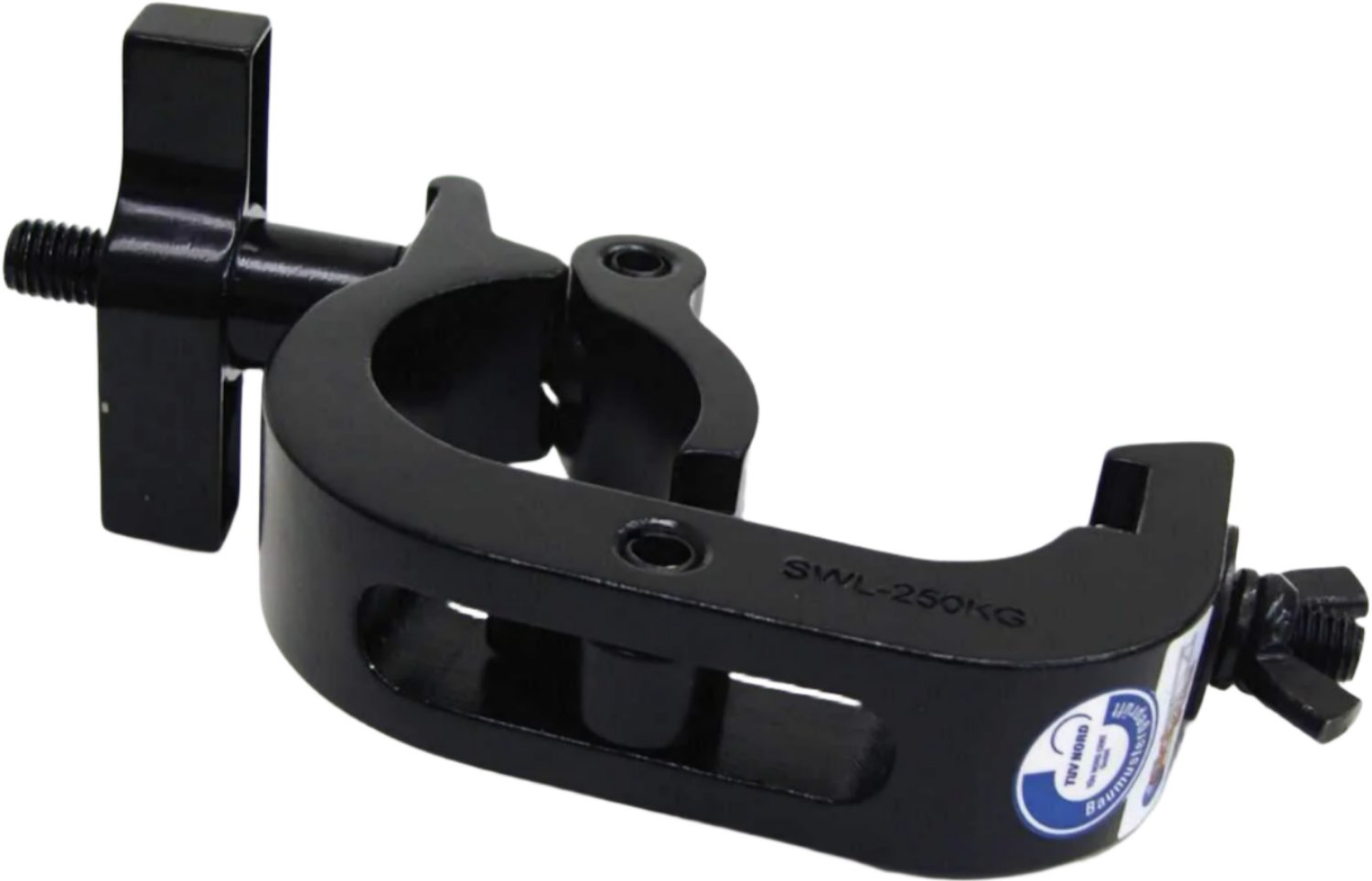 Global Truss Quick Release Trigger Clamp - Black, for 1.5' - 2' Truss