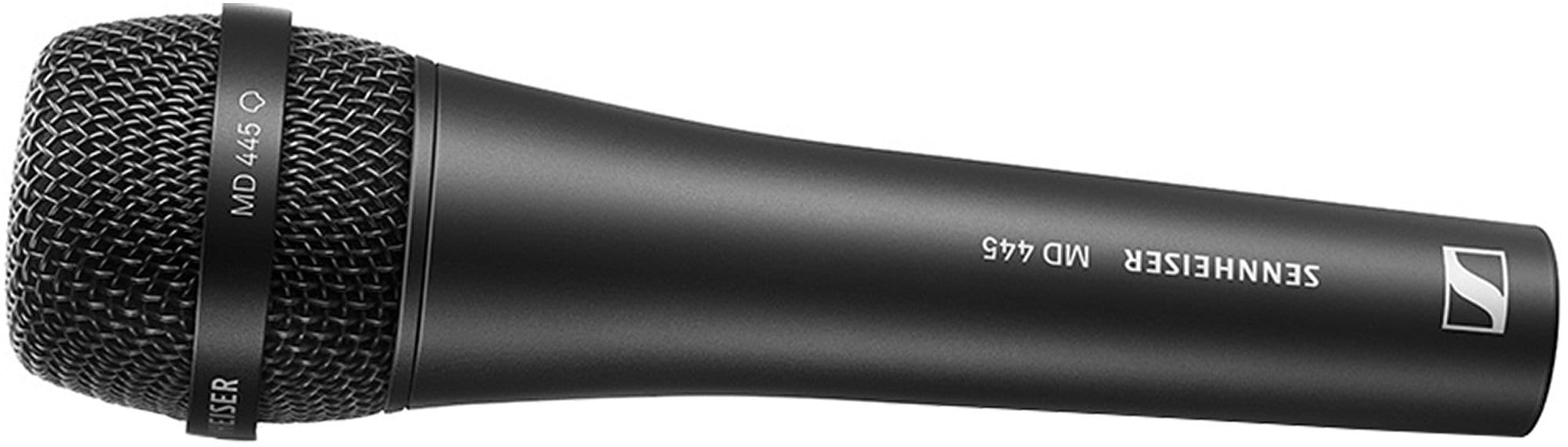 Sennheiser MD-445: The Ultimate Dynamic Handheld Microphone for Live Performances