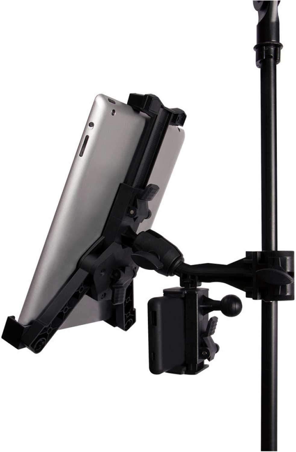 On-Stage TCM1500 Ultra-Adjustable Tablet & Smartphone Holder - Your Perfect Viewing Companion
