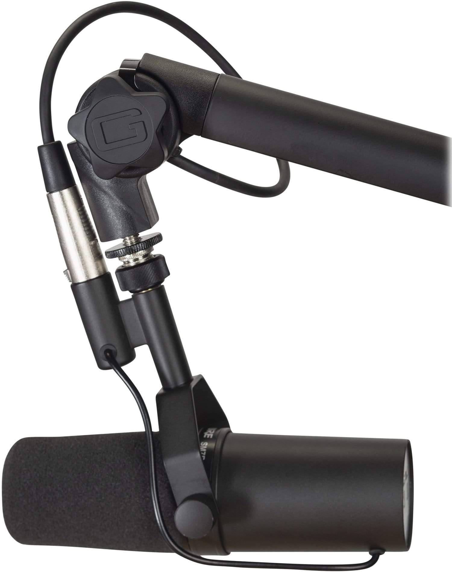 Gator GFWMICBCBM3000 Deluxe Podcast & Recording Desktop Mic Boom Stand