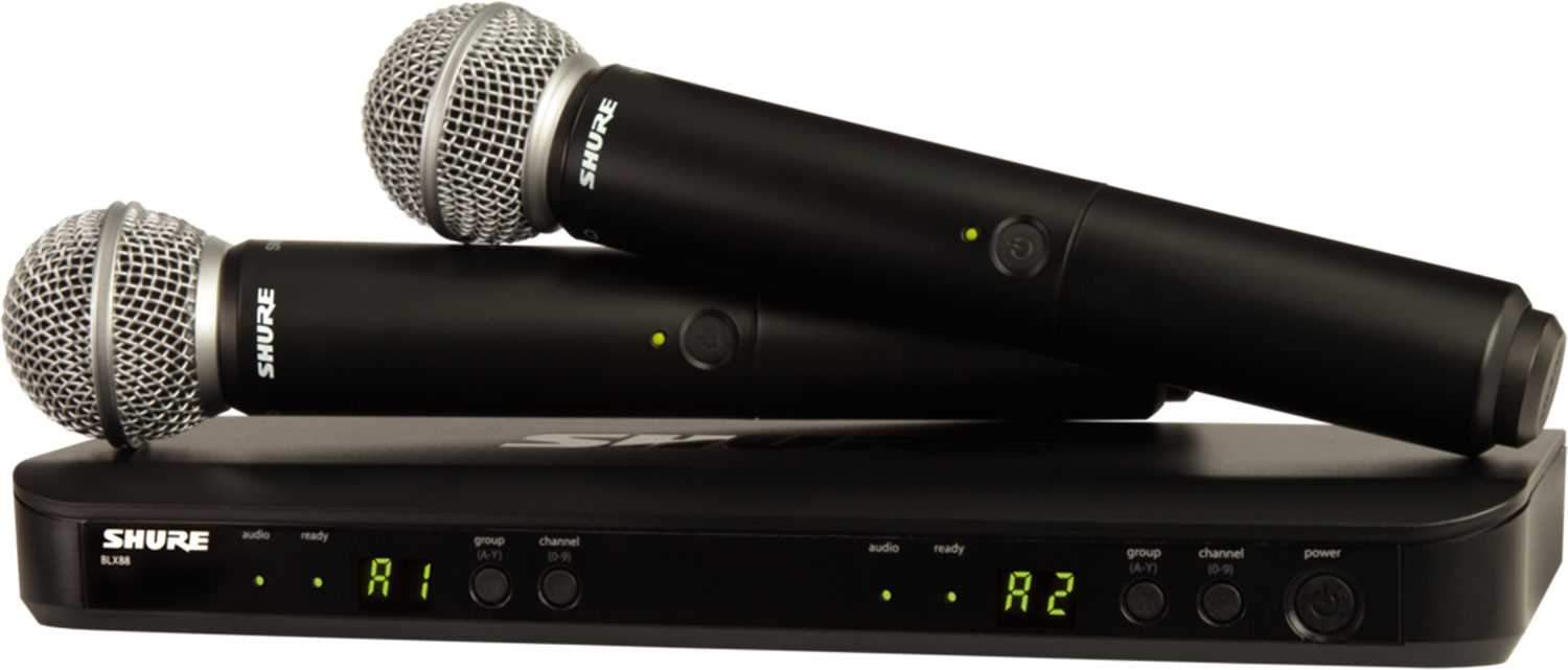 Shure BLX288/SM58 Dual Wireless Vocal System - The Ultimate Solution for Clear Sound