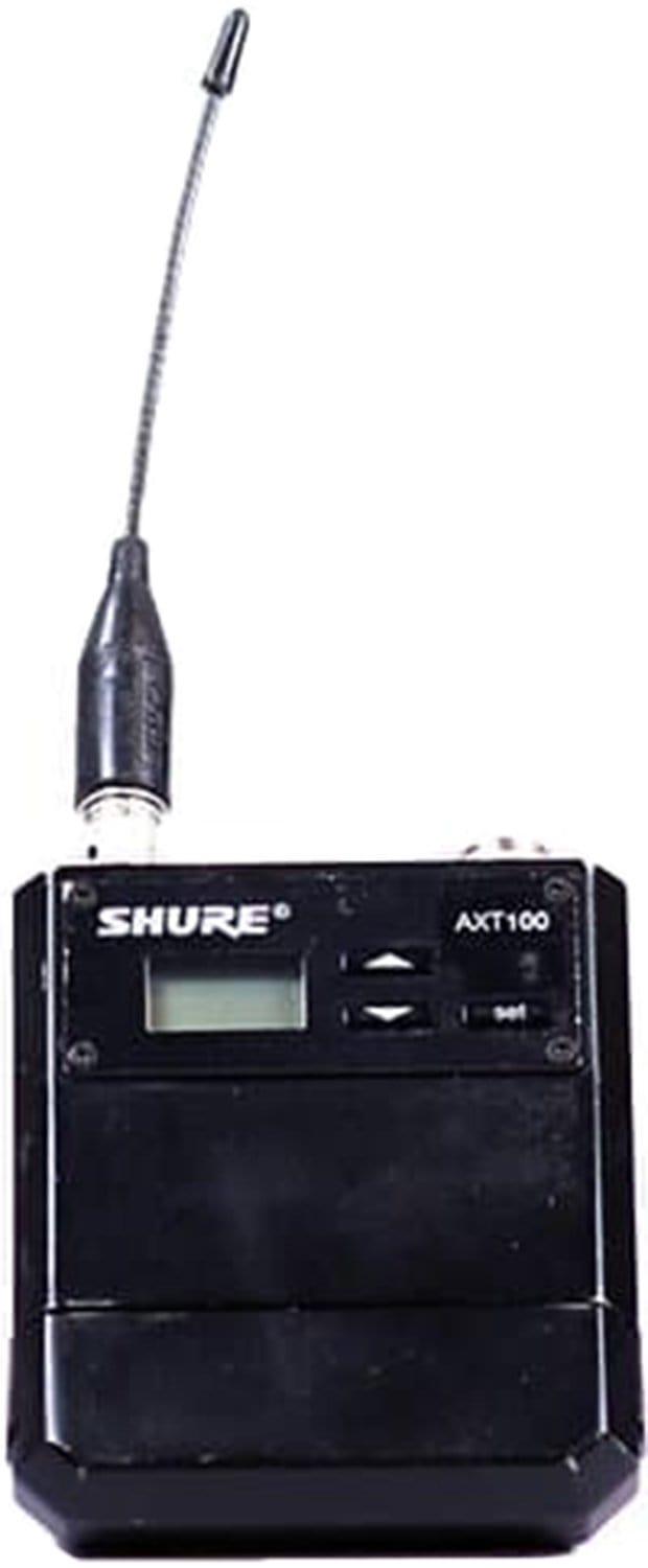 Shure AXT100-J5 Beltpack Transmitter - Superior Audio in a Compact Package
