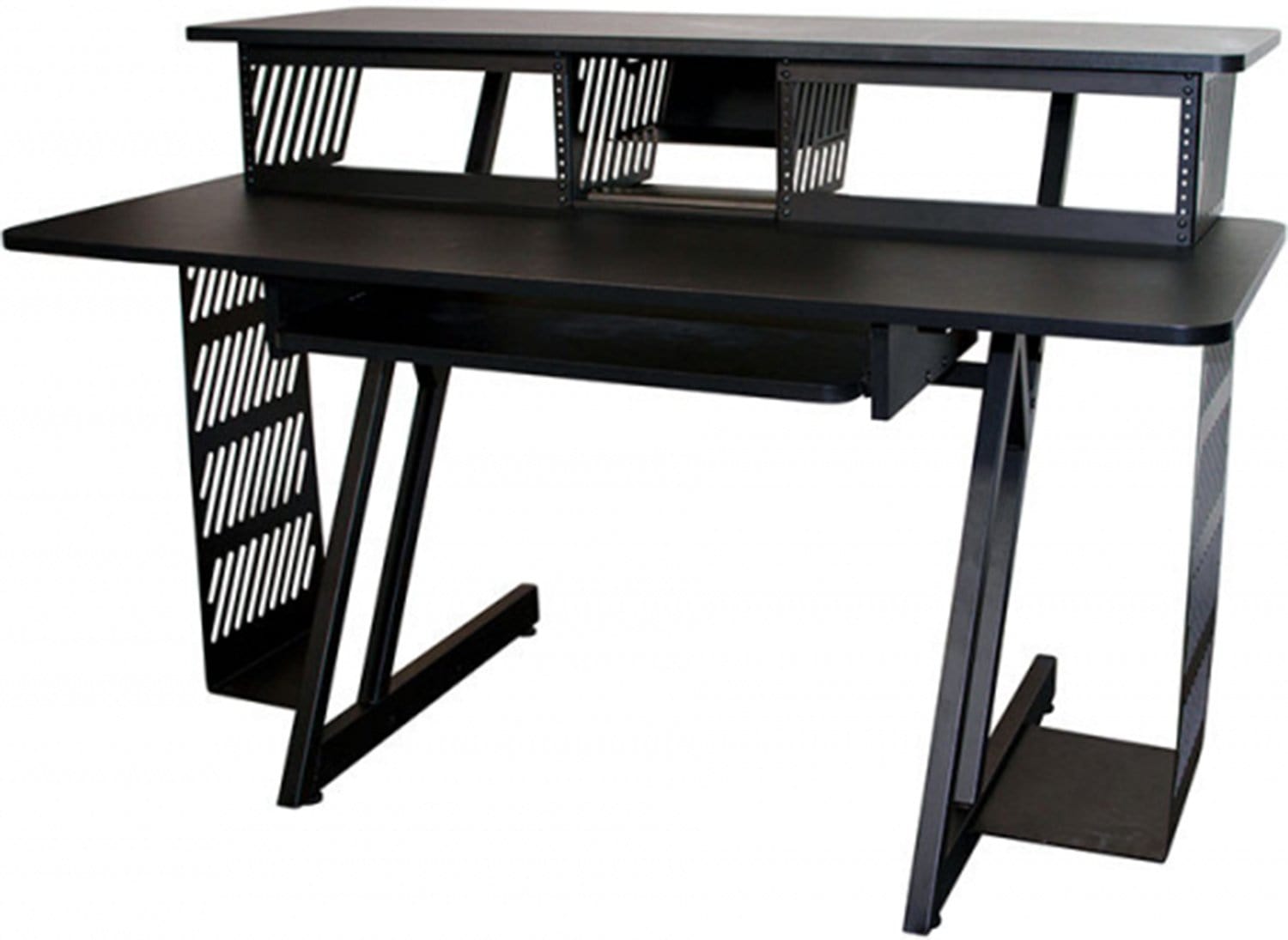 On-Stage WS7700B Pro Large Workstation for Enhanced Studio Setup