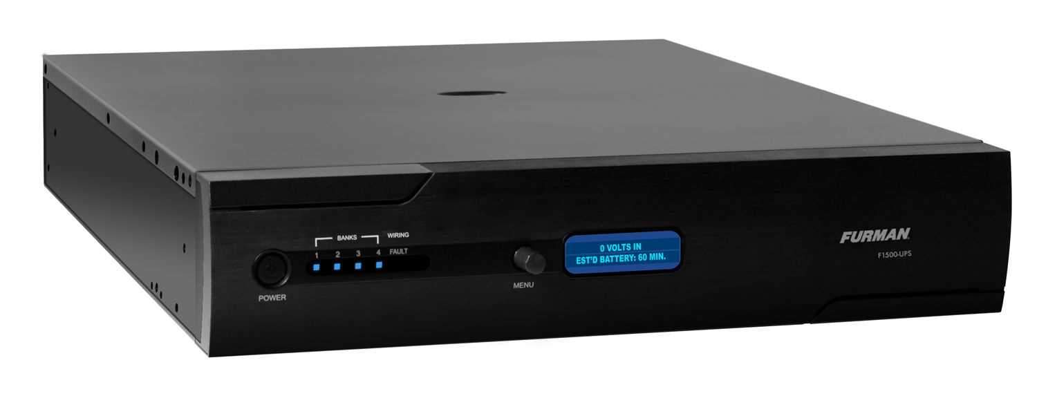Furman F1500-UPS: The Ultimate Backup Power Solution for Audio/Video Enthusiasts