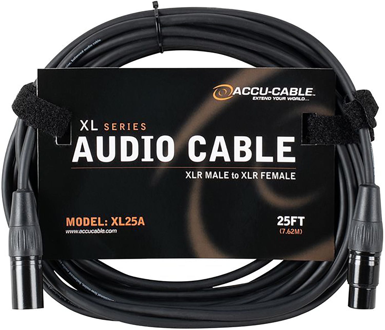 Accu-Cable XL25A 25-Foot XLR Audio Cable - Your Audio Connection Solution