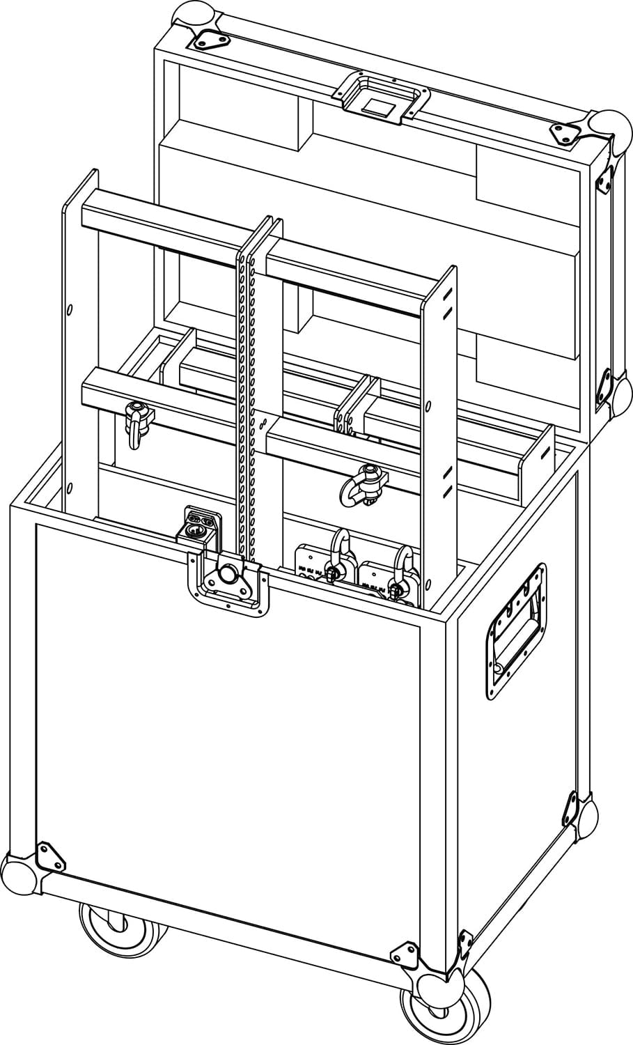 D&B Audiotechnik E7455.000 Touring Case - Your Ultimate T Flying Frame Protector