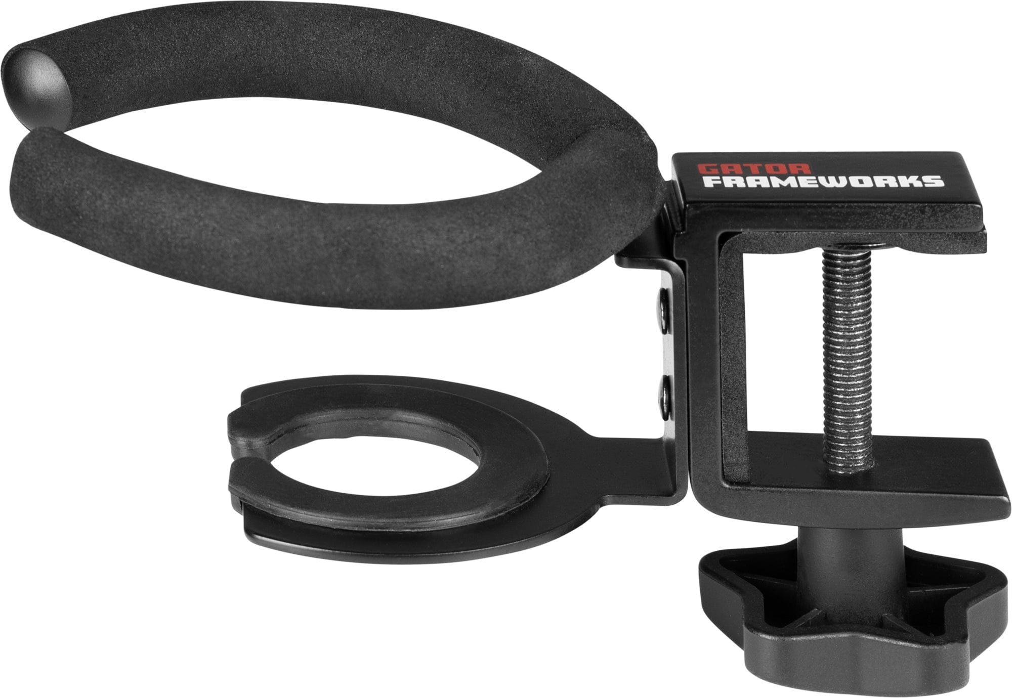 Gator Single Cup Desk Clamp Beverage Holder - Keep Your Drinks Secure