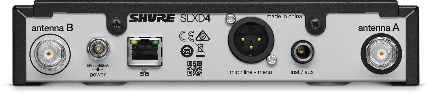 Shure SLXD14/93-G58 Wireless Combo System with WL93 Lavalier Microphone - Unleash Your Audio Potential