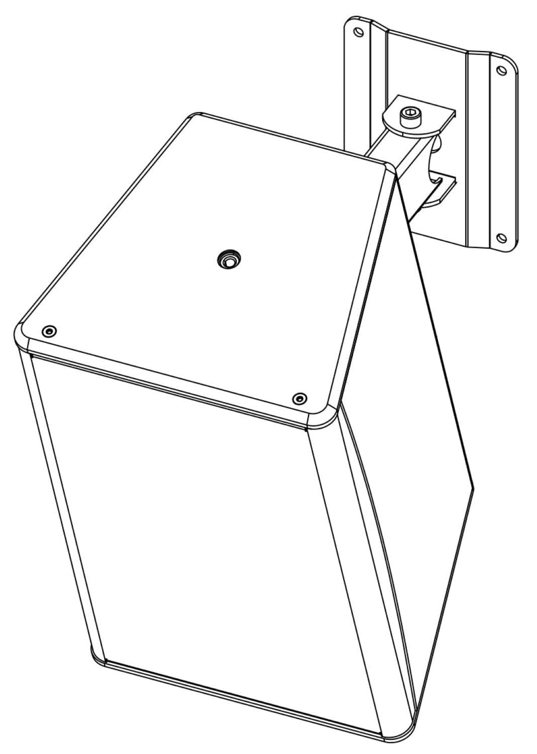 D&B Audiotechnik Z5402.000 Medium Wall Mount for xS-Series Speakers - Your Ideal Sound Solution
