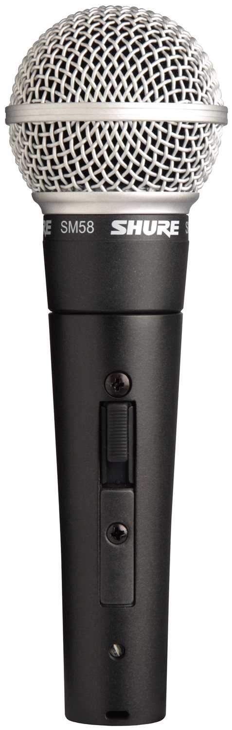 Shure SM58S Cardioid Dynamic Vocal Microphone - Your Ultimate Live Performance Companion
