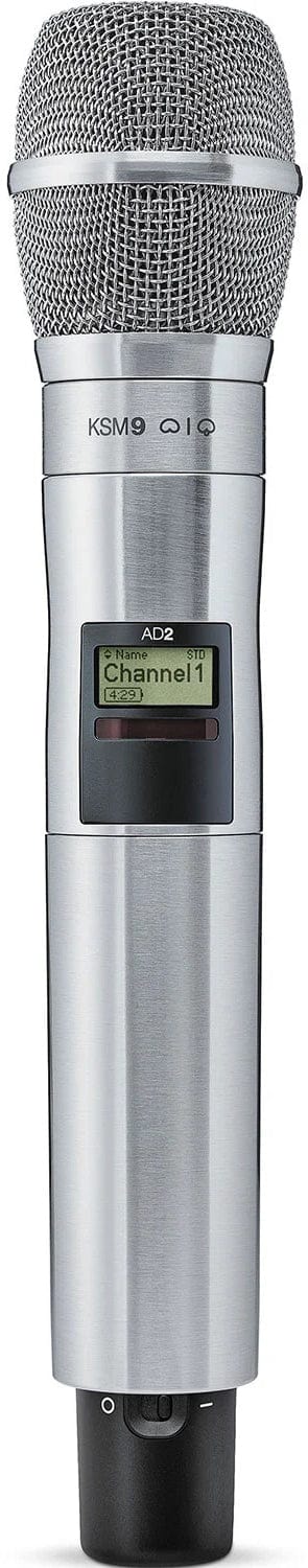 Shure AD2/K9N=-K54 Axient Digital Wireless Systems Handheld Microphone Transmitter - 606 - 663 MHz