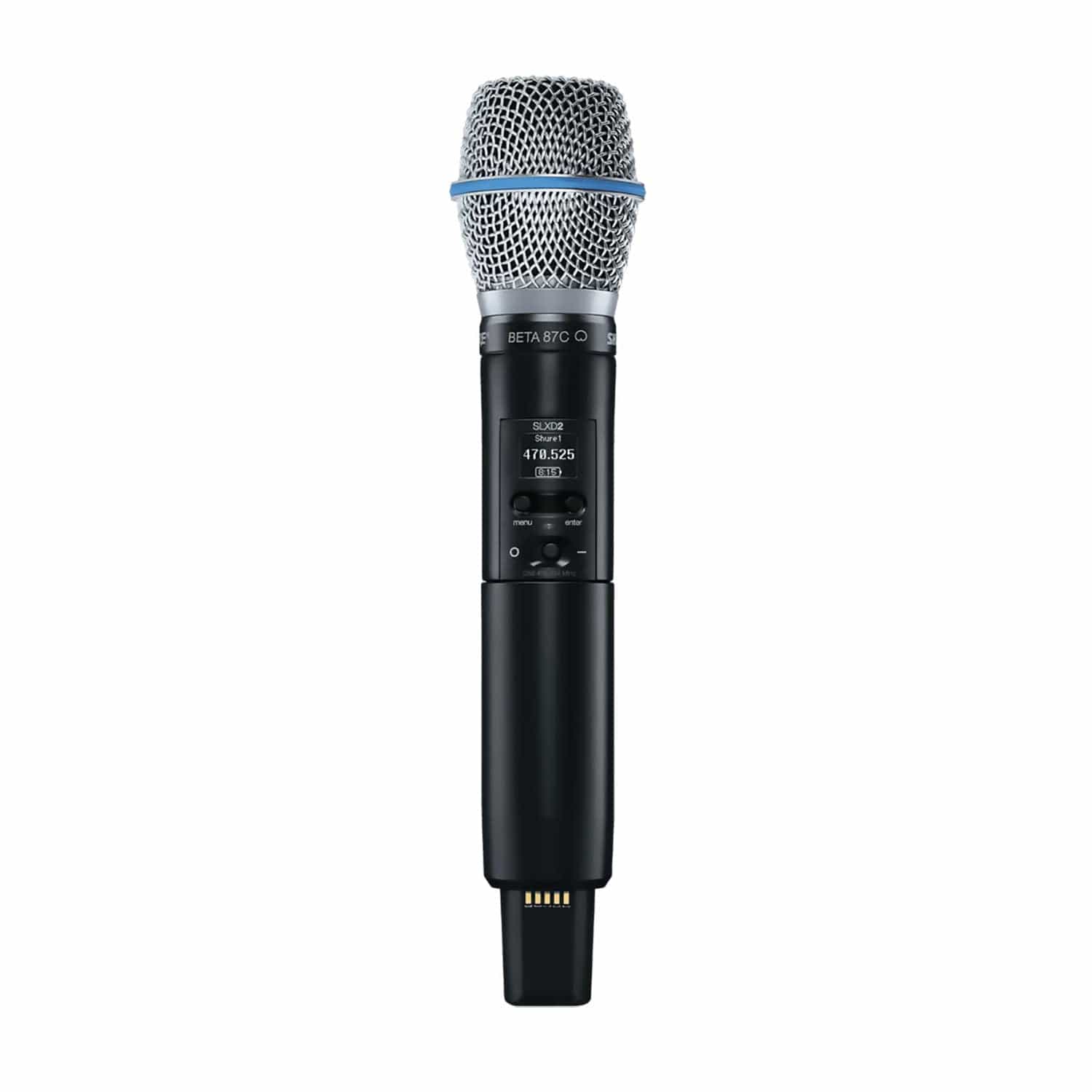 Shure SLXD2/B87A Handheld Transmitter with Beta 87A Capsule - Your Ultimate Wireless Solution for G58 Band