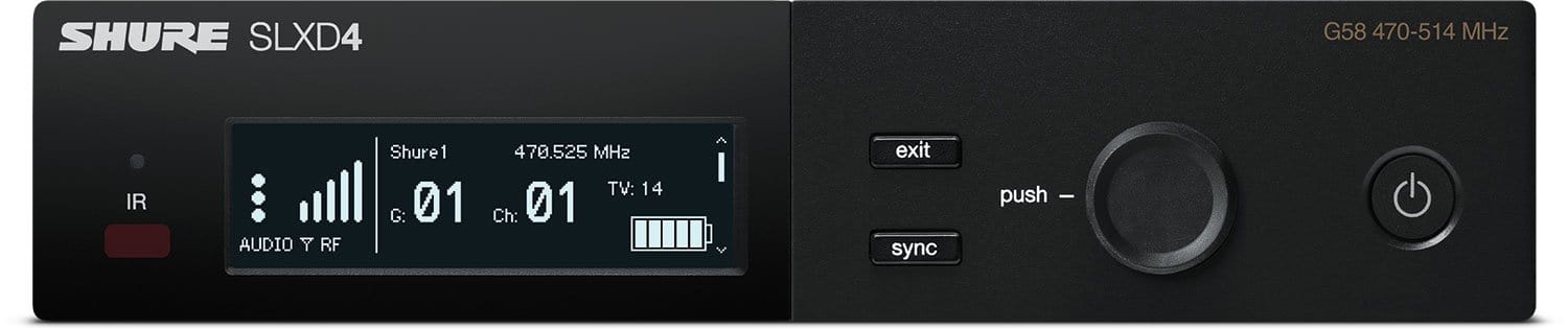Shure SLXD24/SM58 J52 Wireless Vocal System - The Ultimate Choice for Exceptional Sound