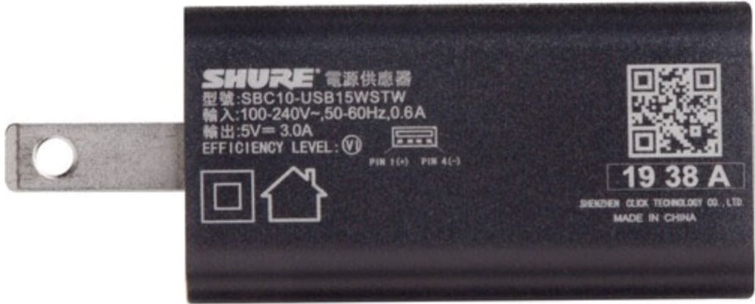 Shure SBC10-USBC: Your On-the-Go Power Solution for USB-C Charging