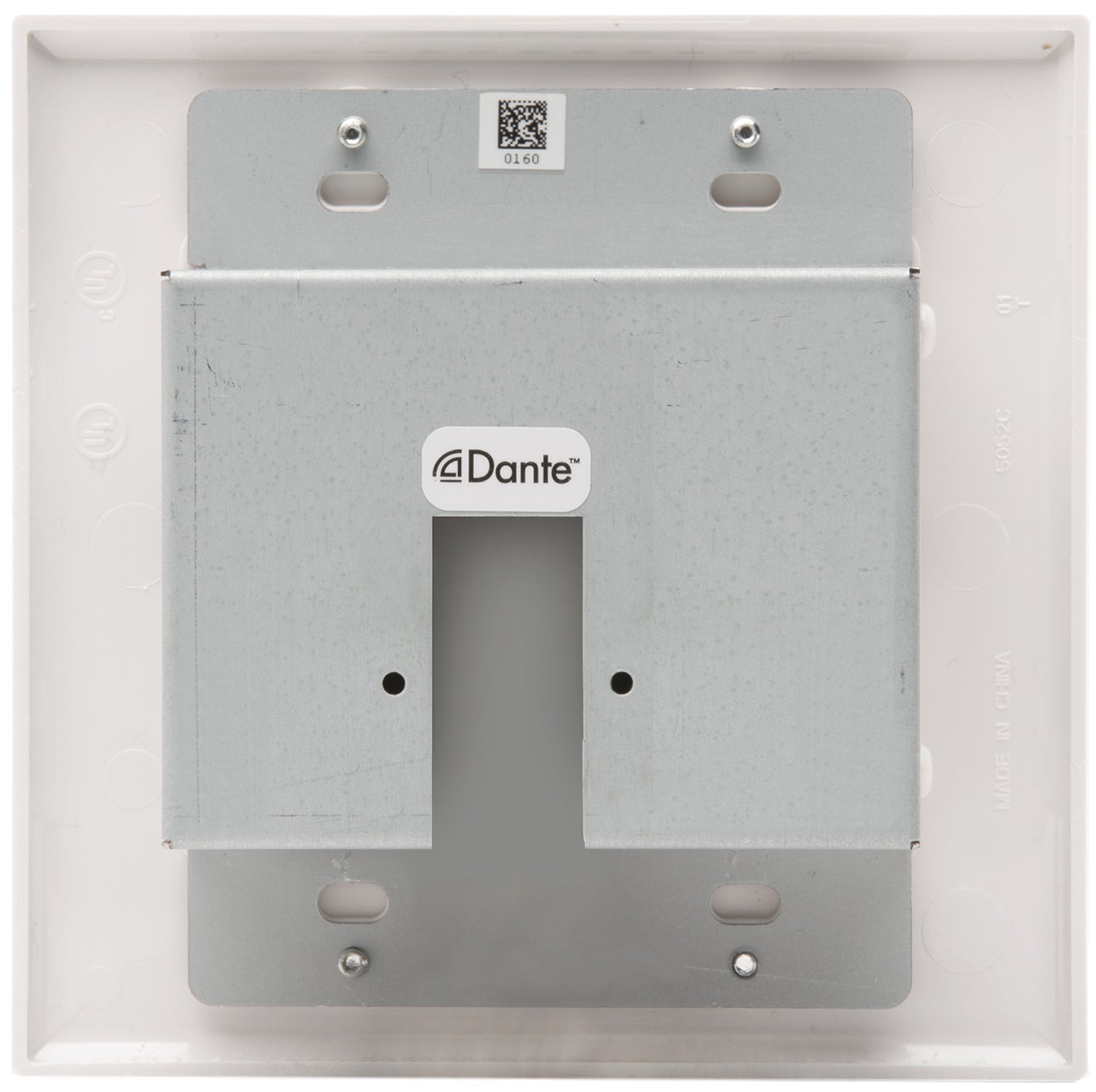 Q-SYS UND6IO-BT Dual Gang Dante Network Wall Plates with Bluetooth - Your All-in-One Connectivity Solution