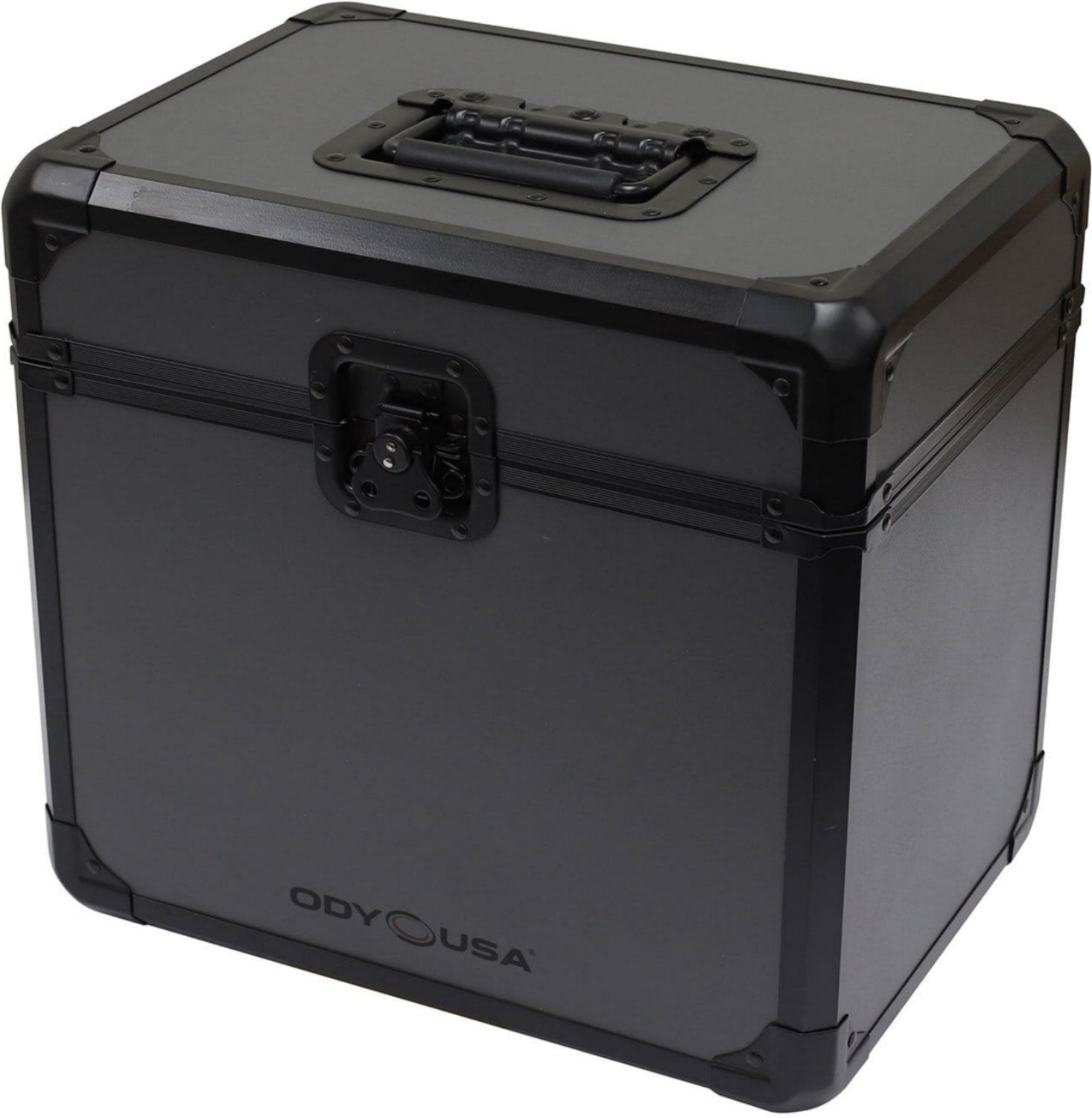 Odyssey KLP70BLG Black Krom on Gray LP/Utility Case - Your Ultimate Vinyl Record Storage Solution for 70 12