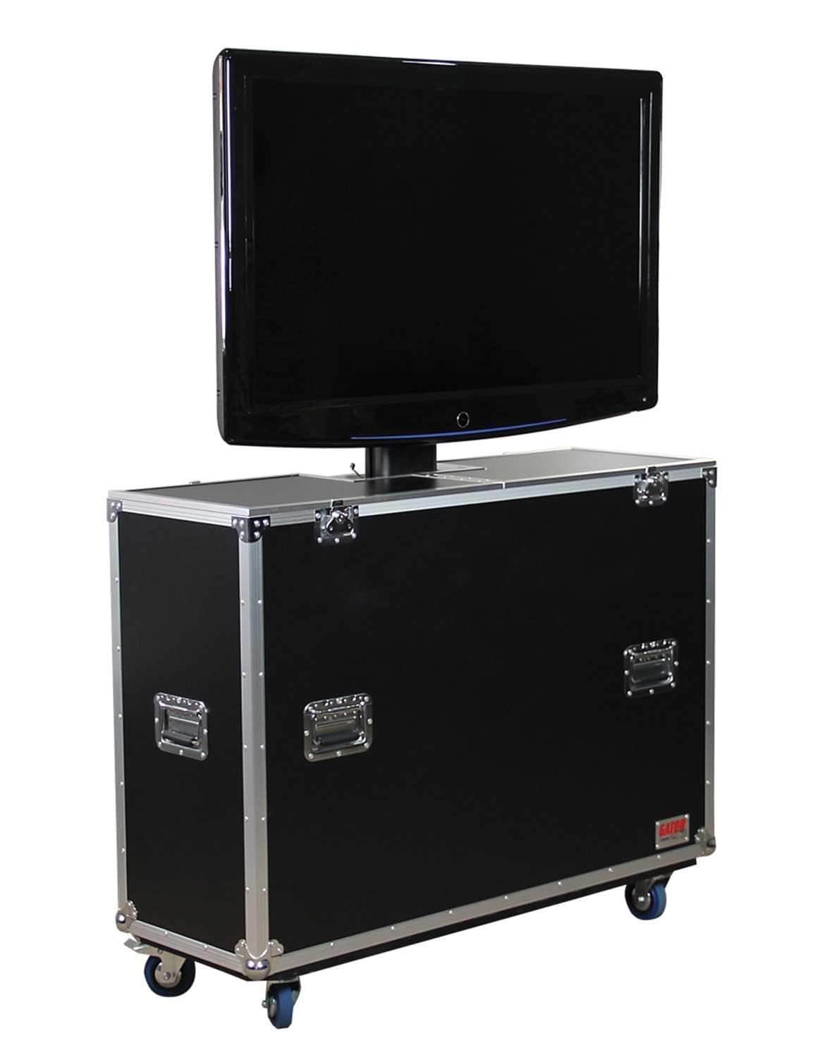 55-Inch Gator LCD/Plasma Electric Lift Road Case - Ultimate Protection and Easy Setup