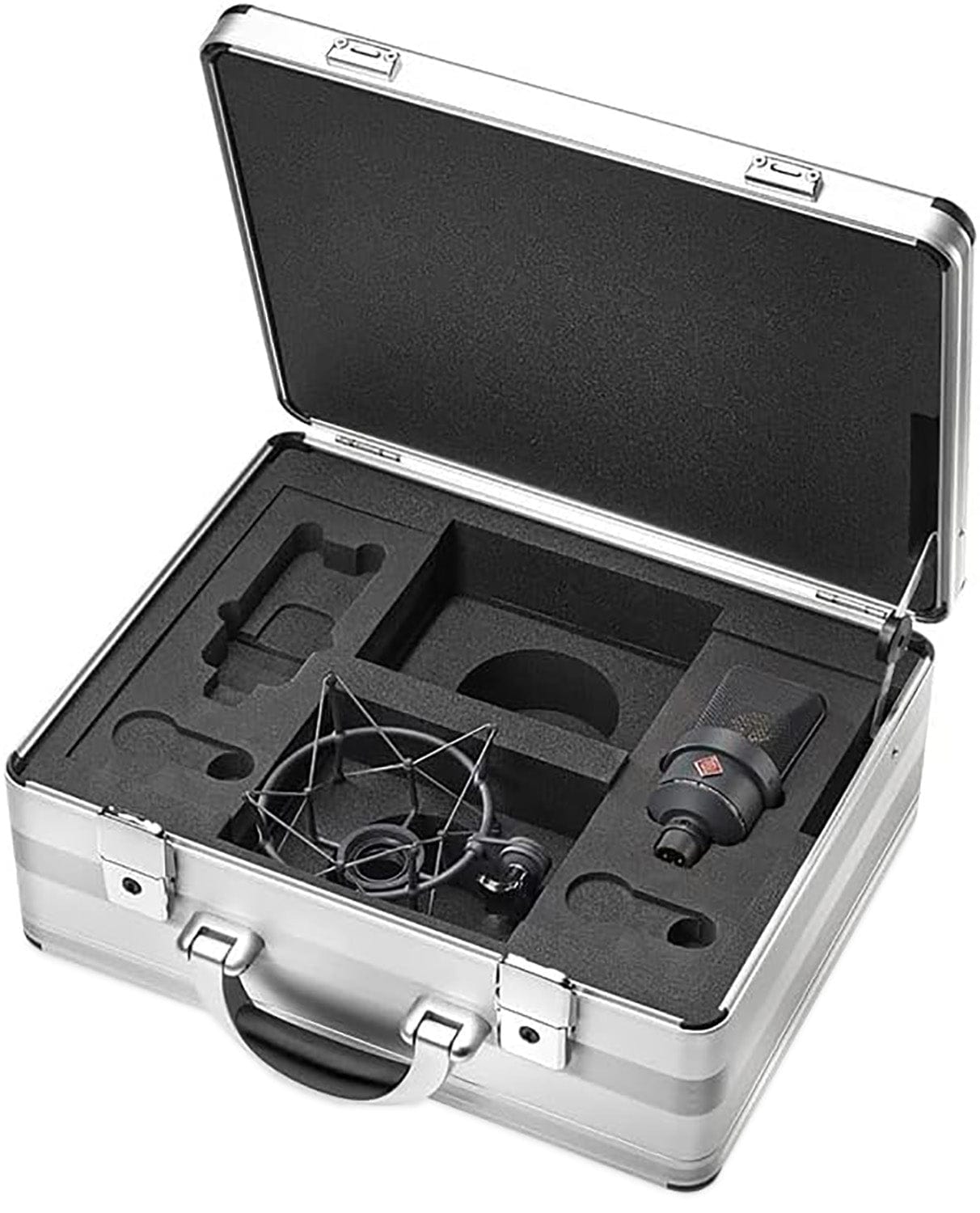 Neumann TLM-103-MT-SET Matte Black Condenser Microphone Bundle with EA 1 Shockmount and Aluminum Case