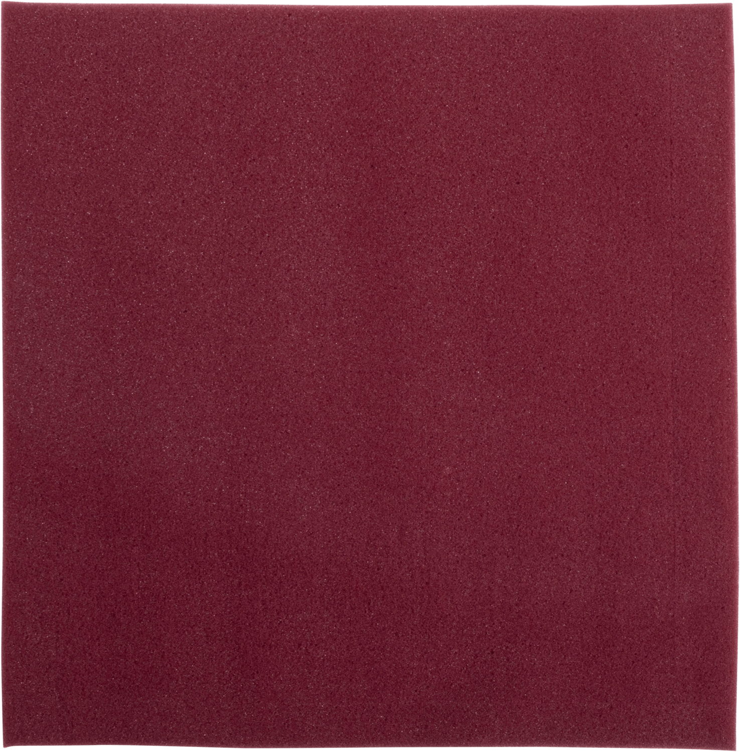 Gator 4-Pack 12x12x2-inch Burgundy Pyramid Foam for Superior Acoustics