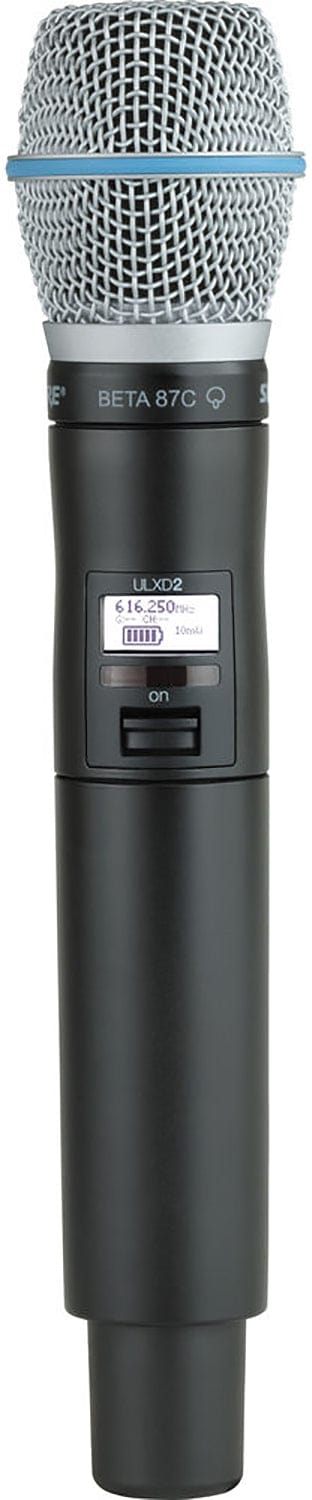 Shure ULXD2/B87C Digital Handheld Transmitter - X52 Band with Beta 87C Capsule: The Ultimate Vocal Performer's Companion