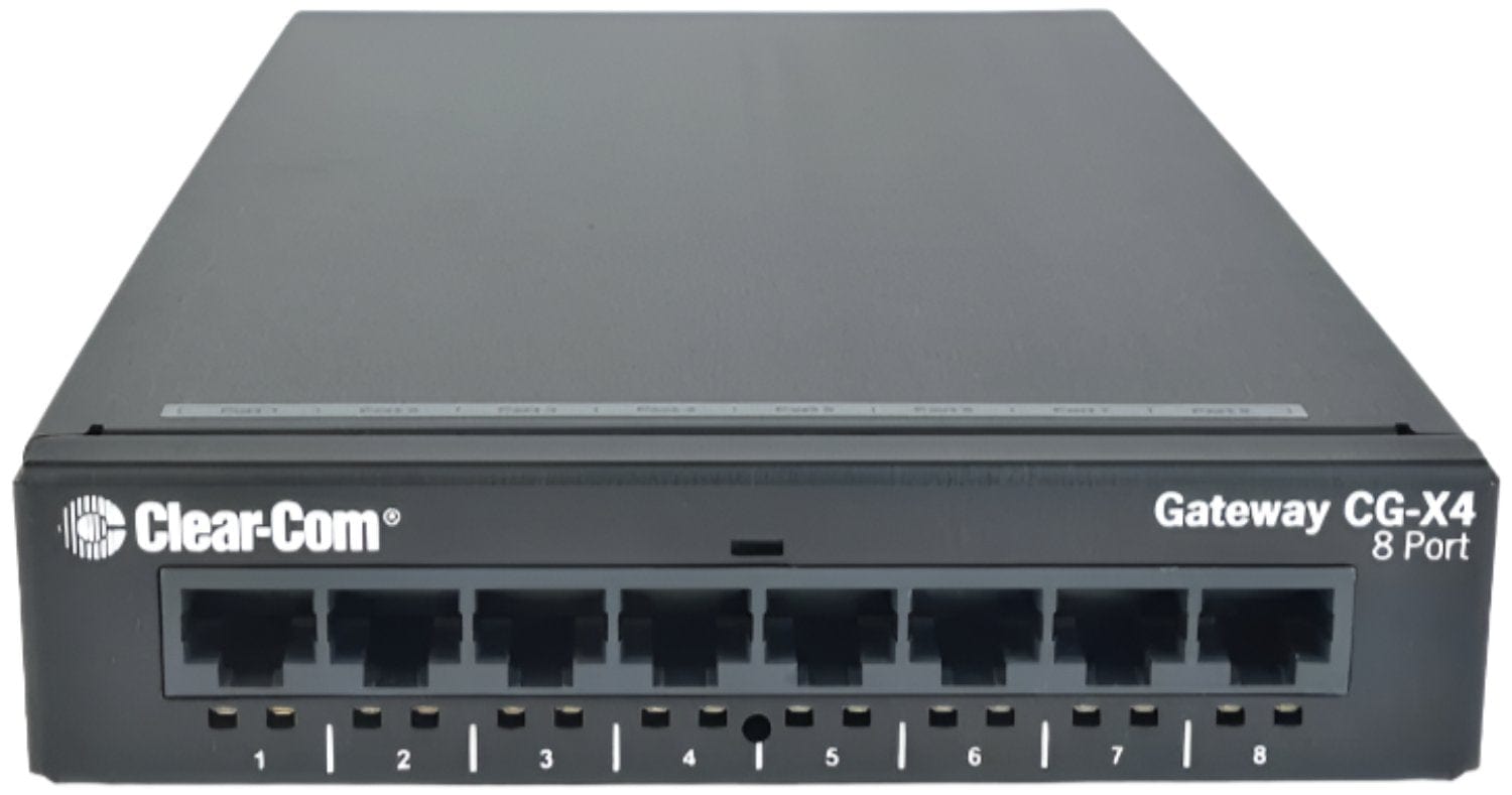 Clear-Com X4 Gateway - Your Ultimate Connectivity Solution with 8 Ports/4-Wire