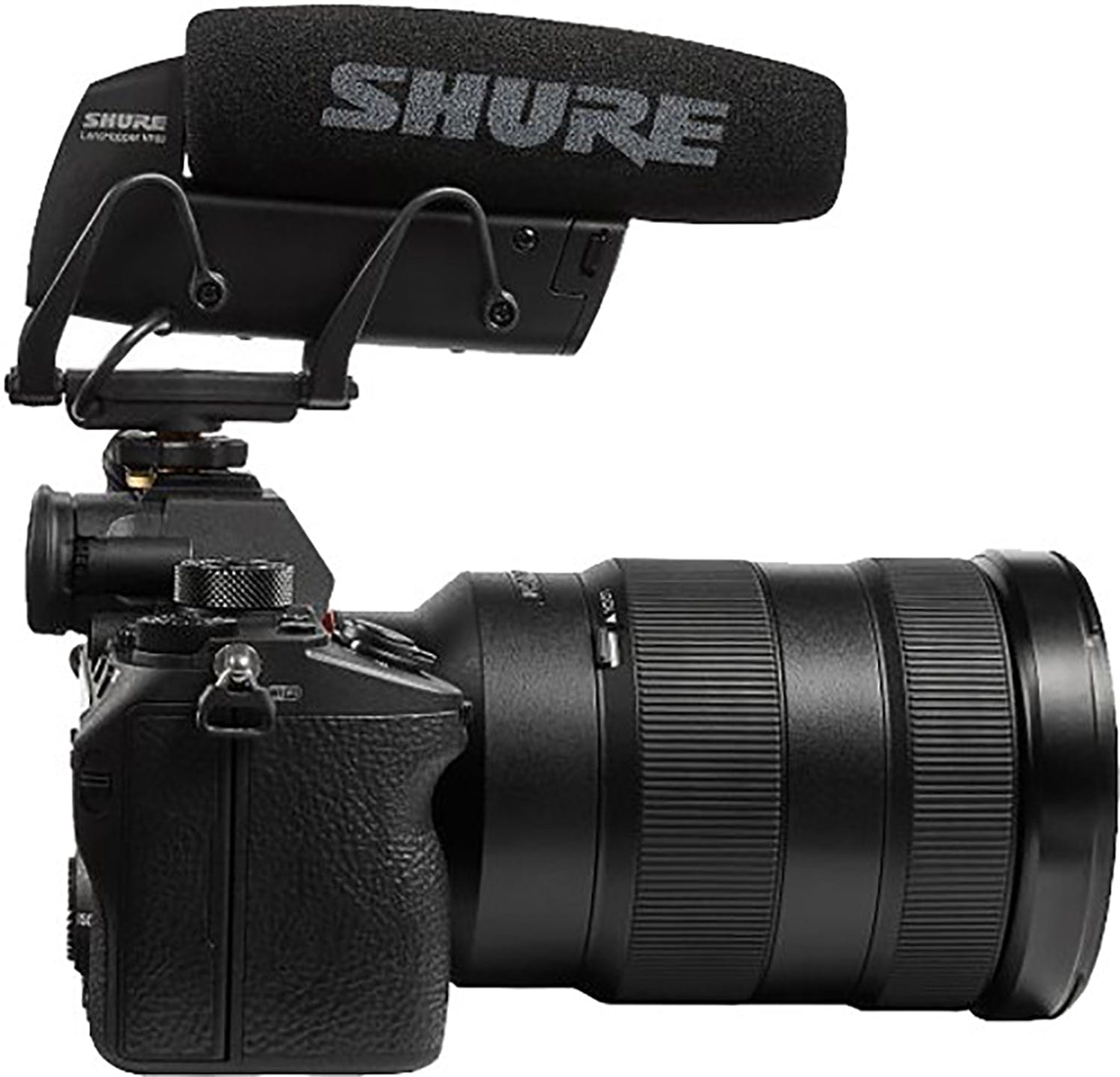 Shure VP83 Camera-Mount Shotgun Microphone for Enhanced Audio