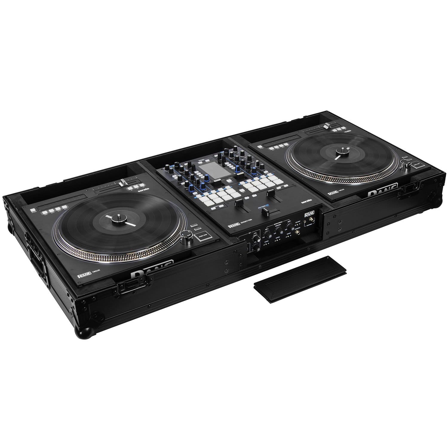 Odyssey FZRANE1272WBL Black Label DJ Coffin for Rane 72 & 12 - The Ultimate DJ Gear Protector