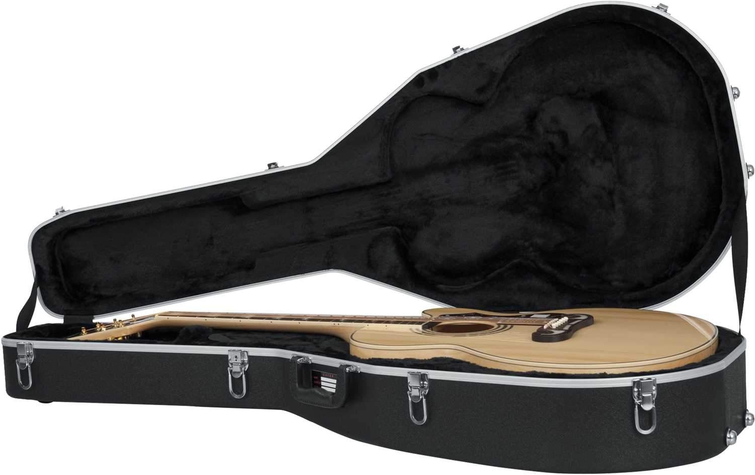Gator GC-JUMBO Jumbo Acoustic Guitar Case - Ultimate Protection for Your Big Guitar