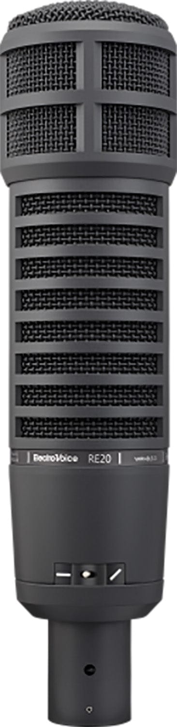 Electro-Voice RE20-BLACK Premium Broadcast & Podcast Microphone