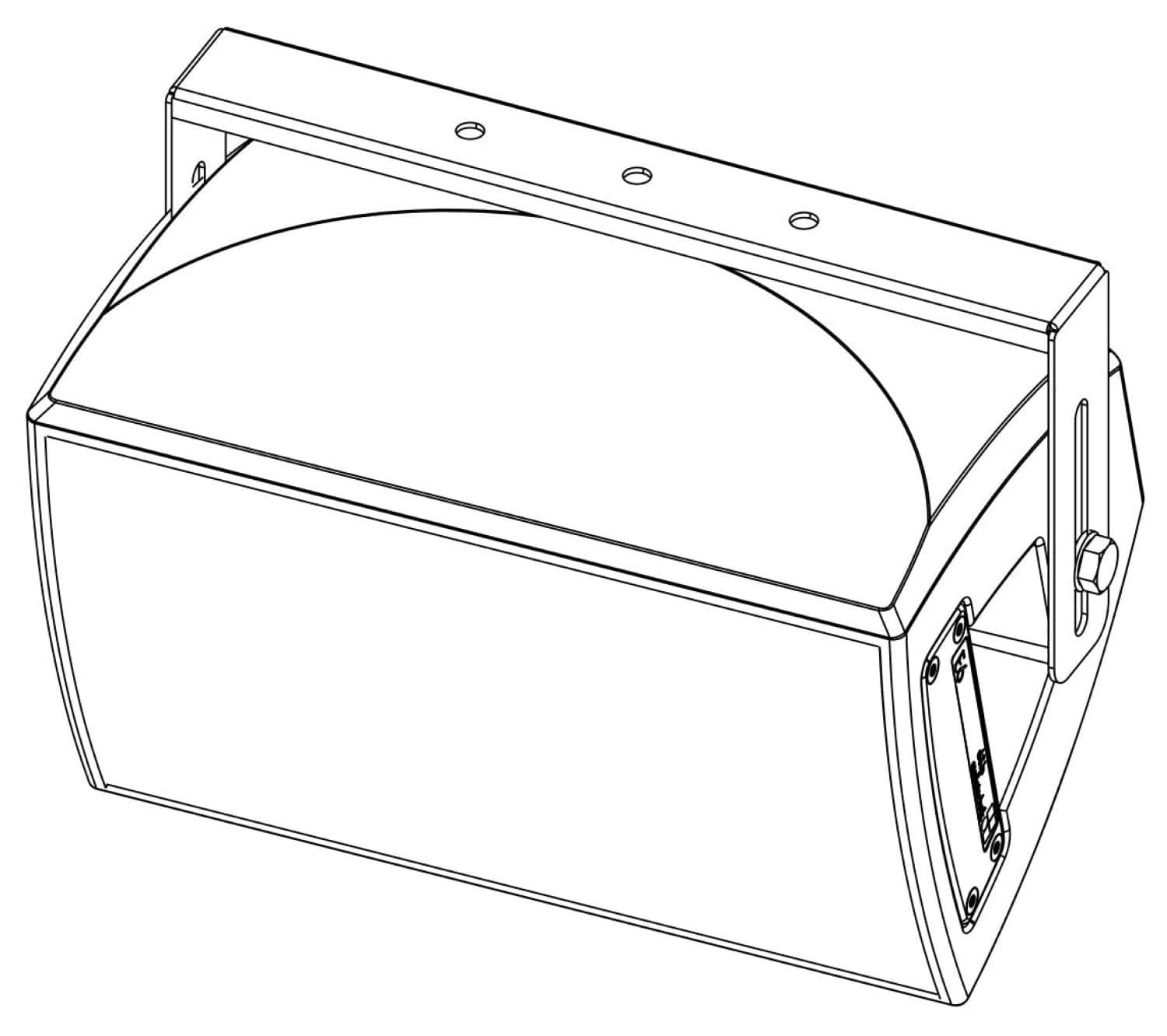 D&B Audiotechnik Z5378.000 E6 Horizontal Mounting Bracket - Enhance Your Sound Setup