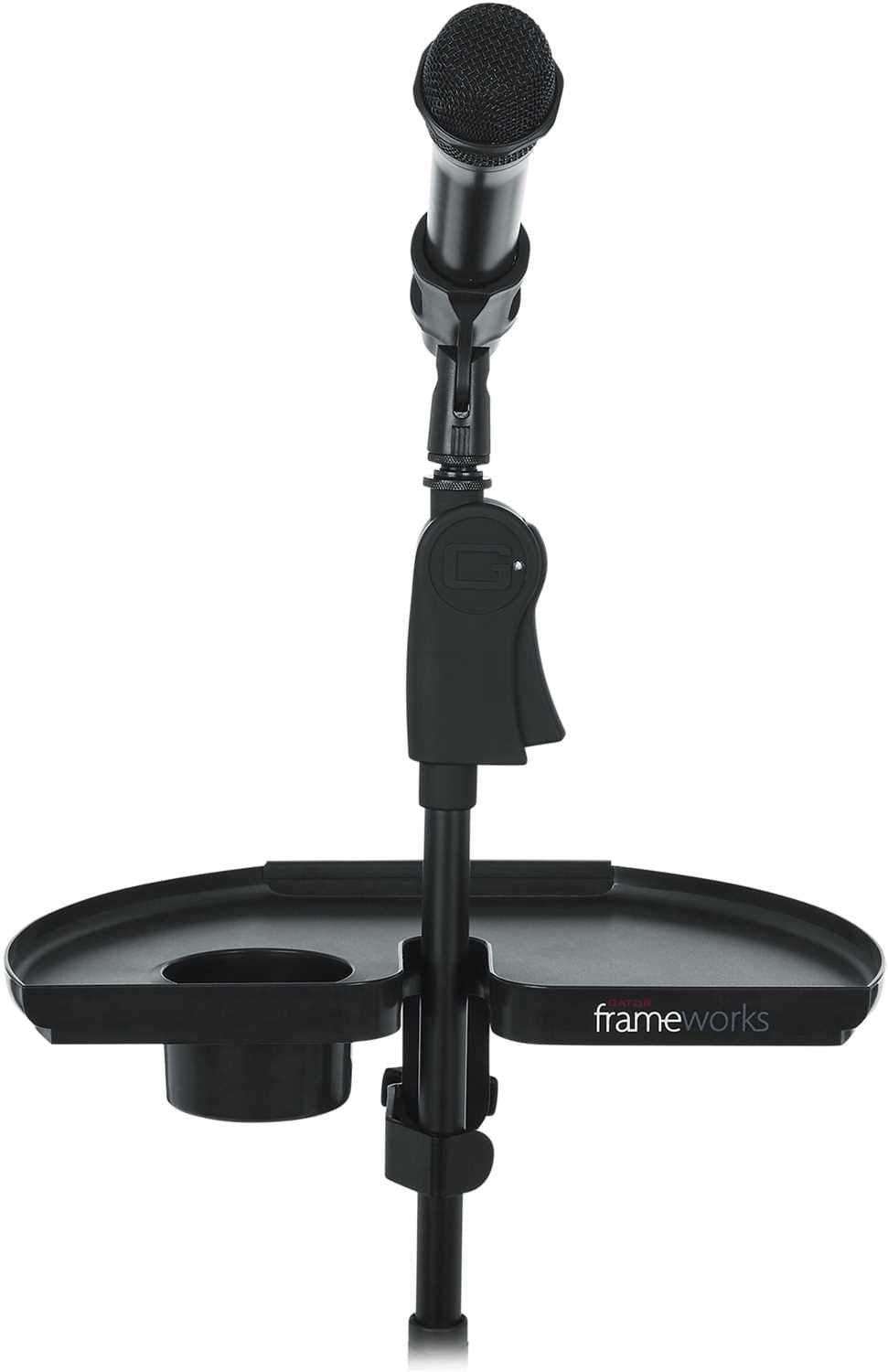 Gator Frameworks XL Mic Stand Accessory Tray - The Ultimate Accessory Holder