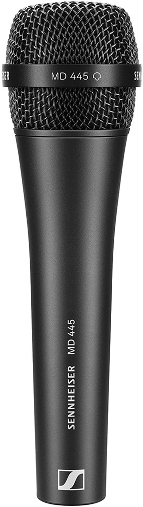 Sennheiser MD-445: The Ultimate Dynamic Handheld Microphone for Live Performances