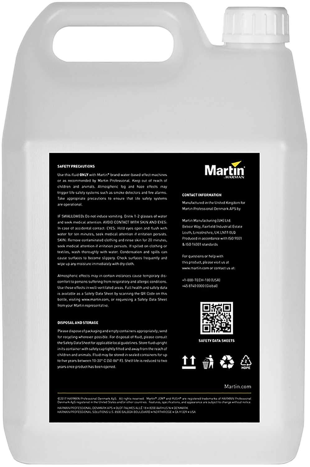 Martin JEM C-Plus Premium Haze Fluid - 5L