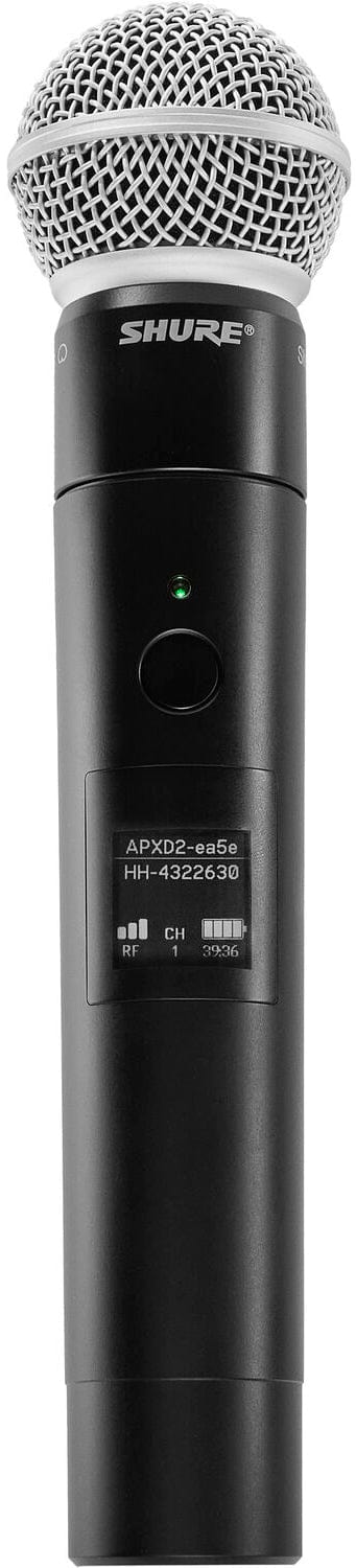 Shure MXW2X/SM58=-Z10 Handheld Wireless Transmitter: Exceptional Sound, Advanced Features