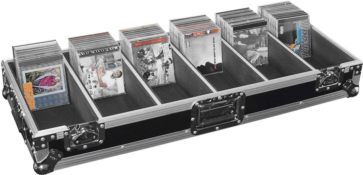Odyssey 480-CD Capacity Black Laminate CD Case - Your Ultimate CD Storage Solution