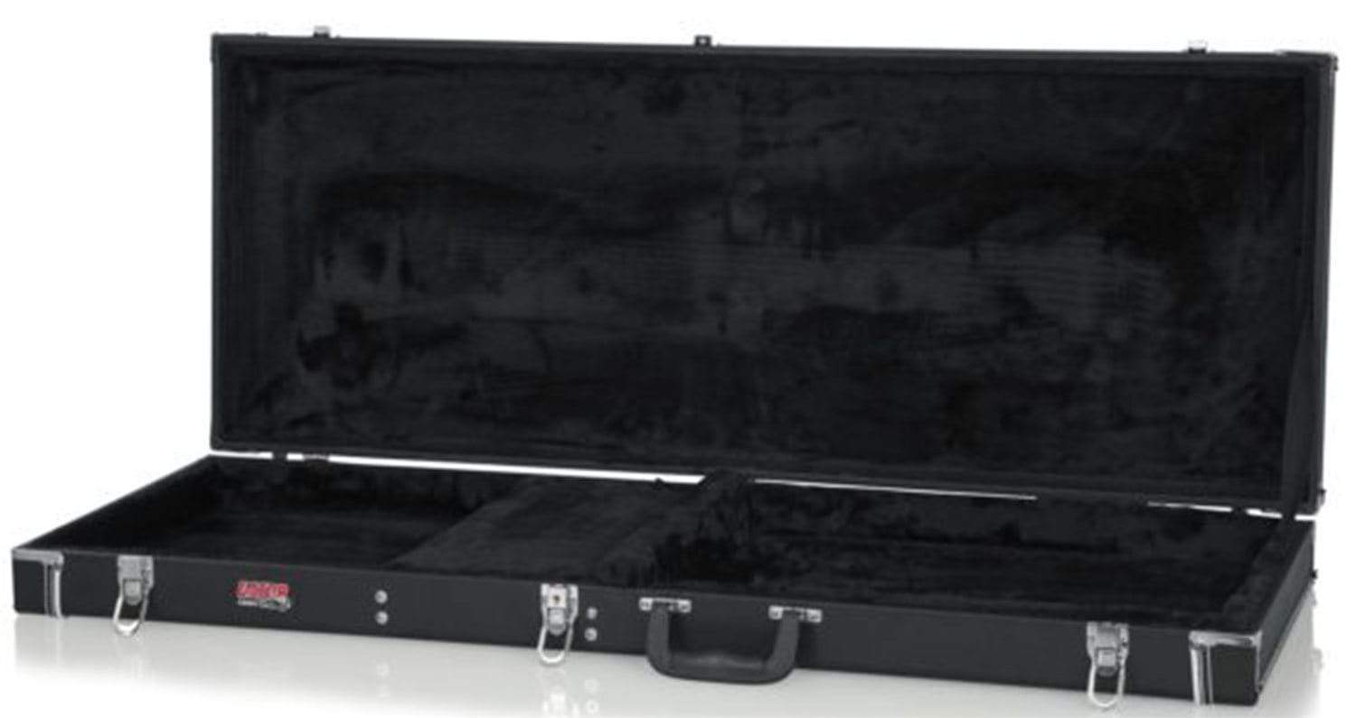 Gator Deluxe Wood Case for Jaguar Style Guitars - Protect and Transport Your Guitar in Style