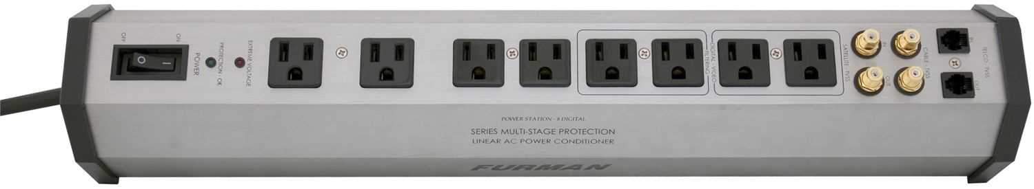 Furman PST8DIG Pro 8-Outlet Power Strip - Superior Power Protection for Your Gear
