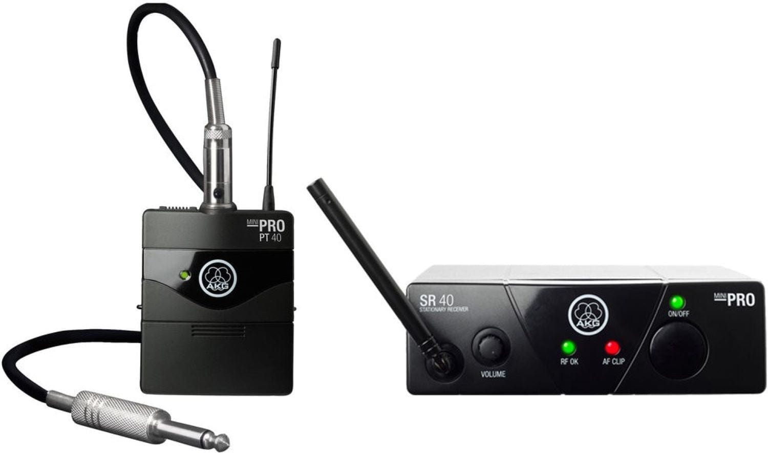 AKG WMS40 Mini Wireless Microphone System - Ideal for Live Performances