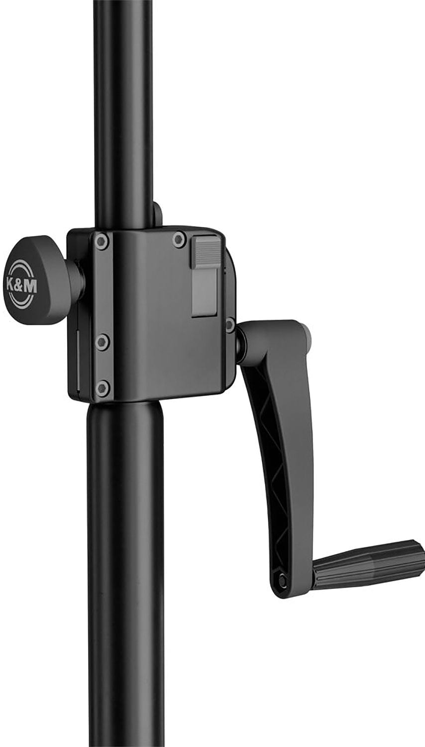 K&M 24730.000.55 Wind-Up Stand 3000 - Versatile & Reliable Light and Speaker Stand