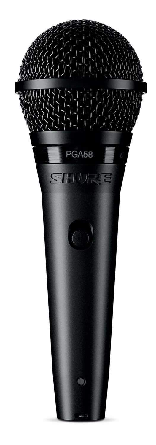 Shure PGA58-QTR Dynamic Vocal Microphone Bundle with XLR-QTR Cable - The Ultimate Vocal Companion