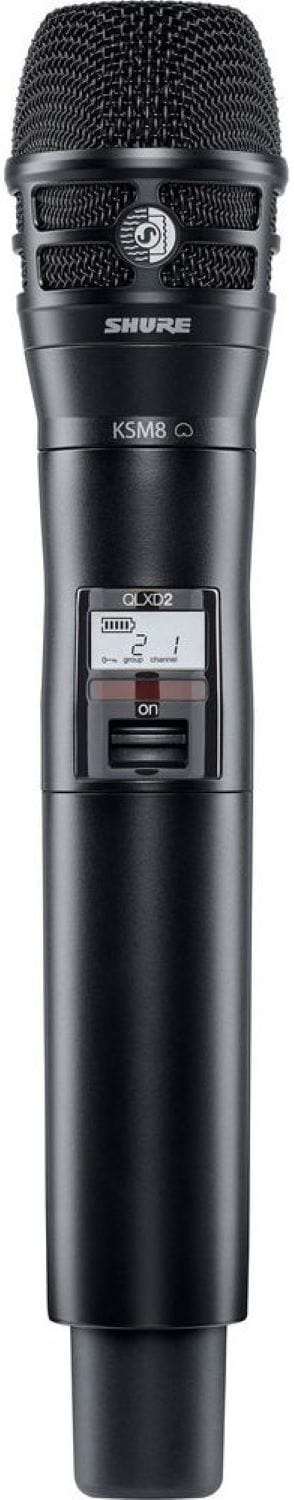 Shure QLXD2/K8B Handheld Transmitter with KSM8 Capsule - Your Ultimate Live Performance Companion