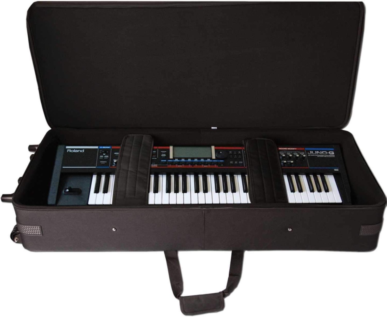 Gator Slim 61 Note Lightweight Keyboard Case with Wheels