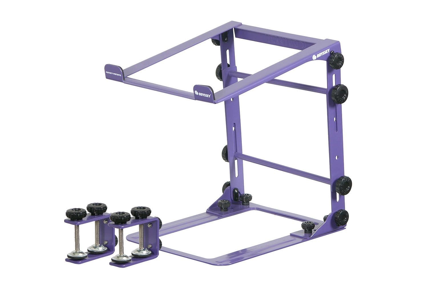 Odyssey Purple Foldable DJ Laptop Stand - Style & Function Combined