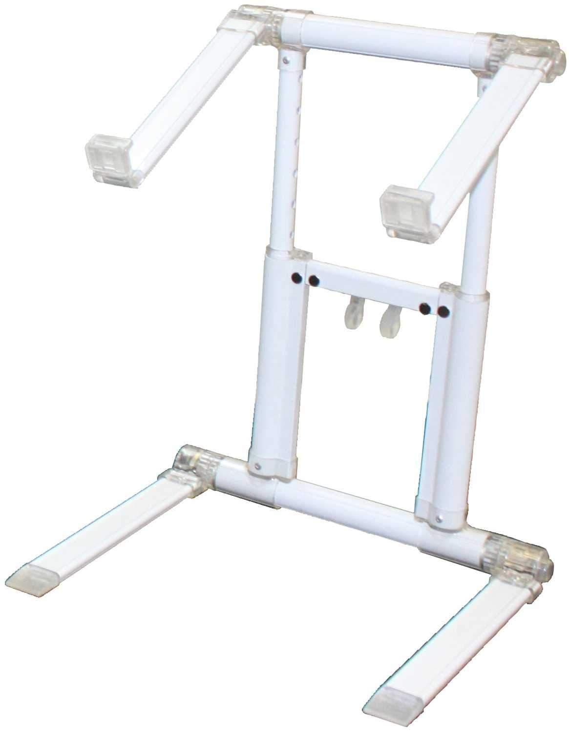 Odyssey White 360° Rotating DJ Laptop & Tablet Stand - The Ultimate Flexibility